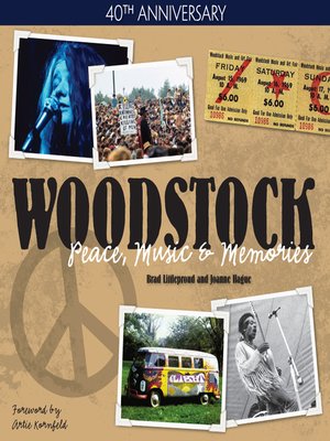 cover image of Woodstock--Peace, Music & Memories